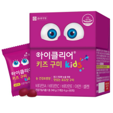 아이클리어 루테인 구미 60p 240g, 1개